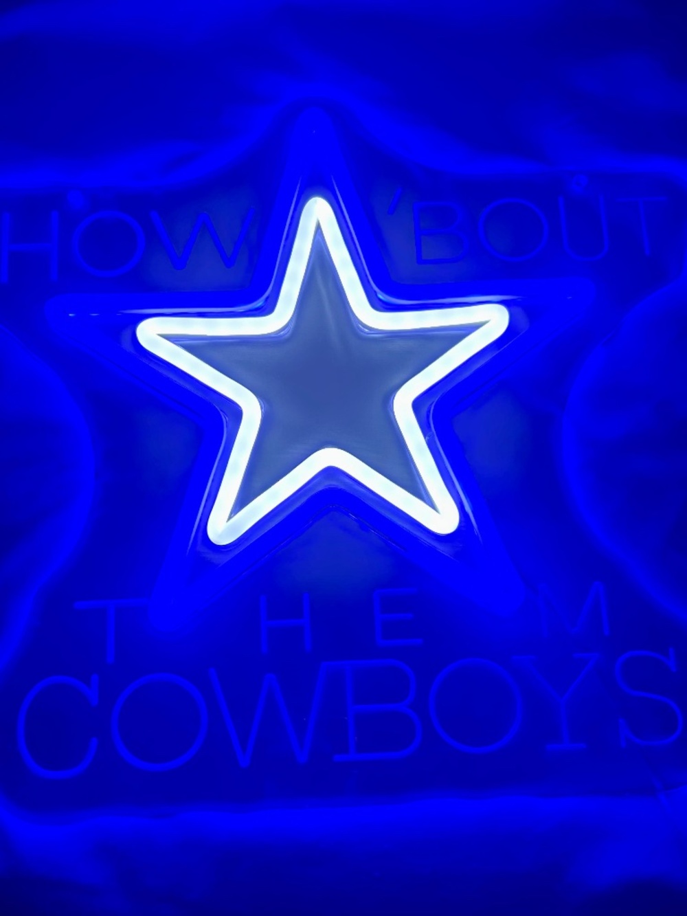 Dallas Cowboys LED sign